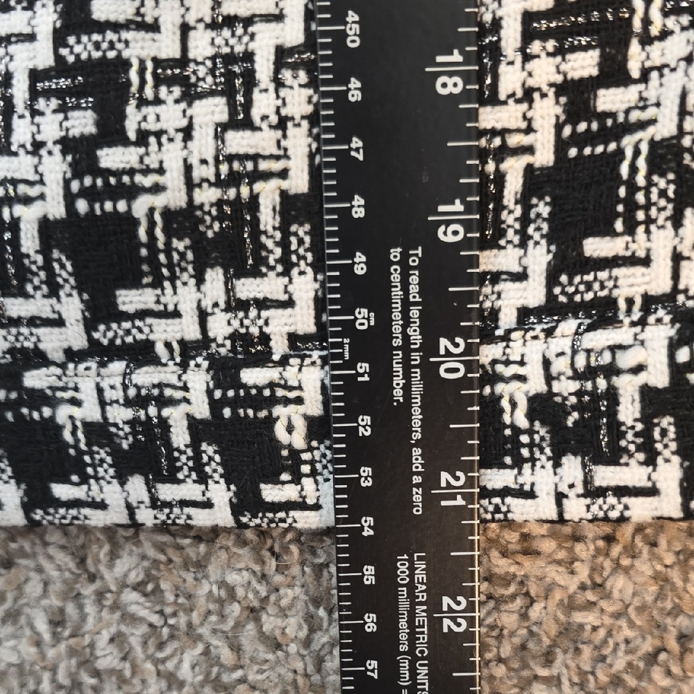 Nine West Women's Black and White Tweed Blazer‎ Size XS - Picture 15 of 16